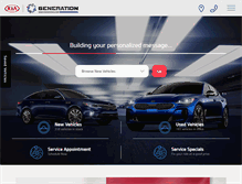 Tablet Screenshot of generationkia.com
